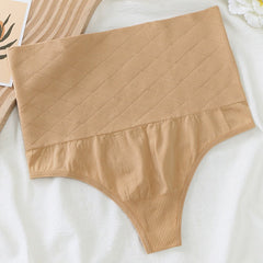 Sexy waist cinching and hip lifting pants, seamless design, exposed buttocks, high waisted pants and thongs