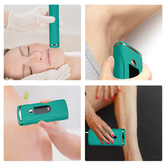 HailiCare Freezing Point Laser Hair Removal Instrument Painless Hair Removal Instrument Home Whole Body Hair Removal Instrument Portable Beauty Instrument