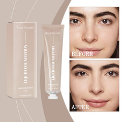 Moisturizing Liquid Foundation, Long-Lasting Moisturizing Refreshing Moisturizing Light Moisture Liquid Foundation