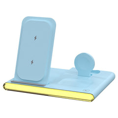 3-in-1 wireless charging folding 3-in-1 wireless charger suitable for Apple and Samsung wireless charging