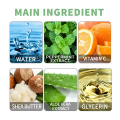 Peppermint Foot Cream, Repair The Foot Prevent Weather-Shack Desquamate Cracked Heels Moisturize Foot Care Cream