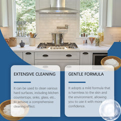 Multi-Surface Foam Cleaner Multi-Purpose Mild Foam Cleaner For Kitchen Cooktops