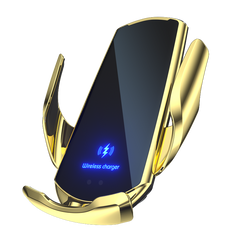 Q3 car wireless charging mobile phone holder 15W induction opening and closing car navigation stand supplies