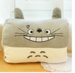 Animated nap pillow, warm hand cover, cylindrical cushion, creative hand warmer, girls' plush toy