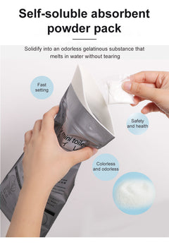 4pcs Outdoor Emergency Urinate Bags 700ml Easy Take Piss Bags Travel Mini Mobile Toilet for Baby Women Men Vomit Bag