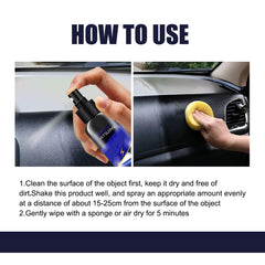 Car Upholstery Repair Spray, Dashboard Upholstery Refurbished Dust Leather Seat Care Agent