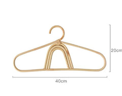 1pcs Handmade Vine Clothes Hanger Indonesian Vine Weaving Moon Sun Rainbow Style Children's Room Photography Room Decoration