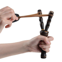 Powerful Sling Shot Bamboo Slingshot
