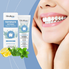 Mint Toothpaste Gently Cleans Tooth Stains Yellow Shine Teeth Daily Oral Care