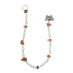 Simple and versatile fashion sense, colorful gravel braided hair with tassel headpiece and hair accessories