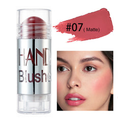 HANDAIYAN Chubby Crayon Blush Stick Moisturizing And Smooth Rouge Pen Blush Strip Cream Blush Stick Rouge