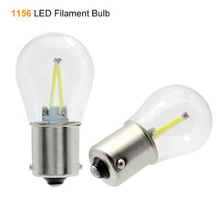 1pcs 1156 P21W BA15S 1157 BAY15D COB LED Filament Chip Car Brake Lights Auto Reverse Bulb Parking Lamp 12V Red White Yellow