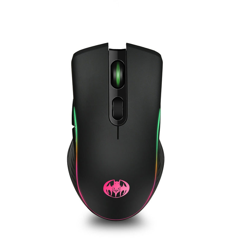 2.4G Wireless Charging Mouse/Colorful Luminous Battery Storage Wireless Charging Wireless Luminous Mouse