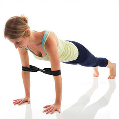 Yoga Stretch Strap Belt 8-shaped Women Pull Up Bands Belt Rope for Wrist Training Gym Pilates Physical Therapy Fitness Equipment