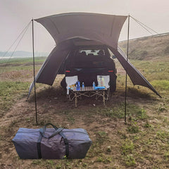 Large Multifunctional Outdoor Zipper Tents for Camping - Water - Repellent, Rainproof, Sunscreen, for Multiple People