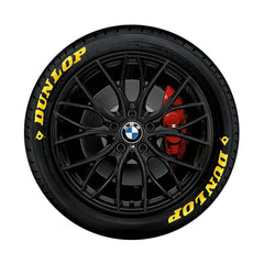 【 Font Set 】 Car Tire Stickers Tire Letter Stickers English Letter 3D Stereoscopic Stickers