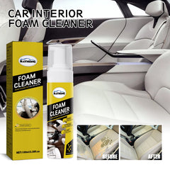 Car Interior Foam Cleaner, Interior Seat Instrument Panel Clean Dust And Polish Maintenance Refurbishing Agent