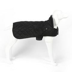 Heated Pet Clothing - New Fashion Warm Dog Cotton Jacket with Short Rabbit Fur