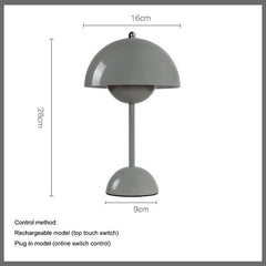 Minimally designed dual-purpose night light for charging and plugging, decorating the bedroom headboard with a luxurious and hig
