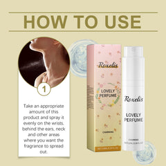 Rotated-Tuberose Perfume Spray, Women Keep Fragrance Light And Fresh Lasting Fragrance Dating Charm Perfume