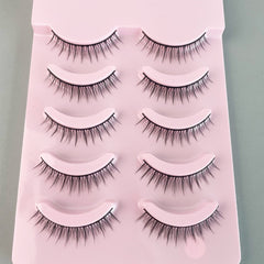 Cartoon Bushy Black Terrier Big Devil False Eyelashes Whole Piece Barbie Eyelashes Natural Little Devil