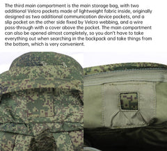 Cold War export: Russian Mammoth B tactical backpack, replica of Russian mountain special forces SPN Beaver 2 assault pack