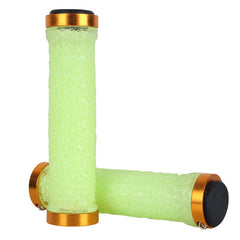 Bicycle Grip Bilateral Locking Grip Mountain Bike Silicone Crystal Grip Bicycle Accessories