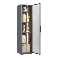 Single door display cabinet