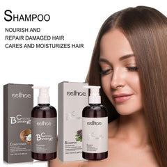 Smooth Shampoo Cocoa Butter Shampoo Conditioner Clean Smooth Hair Moisturizing Hair Treatment