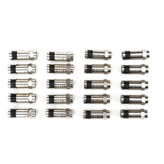 BNC Connector cable RG58 RG59 RG6 Crimping tool kit with crimping 10 compression fittings perfect for CCTV TESTER