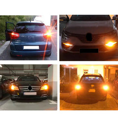 1x 3014 144smd CanBus S25 1156 BA15S P21W LED BAY15D BAU15S PY21W lamp T20 LED 7440 W21W W21/5W led Bulbs For Turn Signal Light
