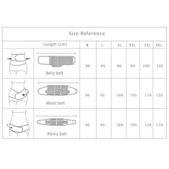 3in1 Belly/Abdomen/Pelvis Postpartum Belt Body Recovery Shapewear Belly Slim Waist Cinchers Breathable Waist Trainer Corset