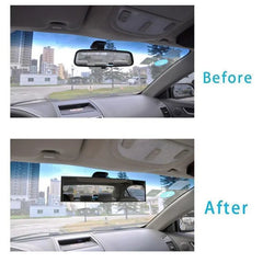 CARPRIE Car Mirror 1PC 300mm Wide Curve Inner Clip On Rear View Rearview Mirror Universal Car Truck