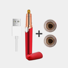 New Design Electric Eyebrow Trimmer Makeup Painless Eye Brow Epilator Mini Shaver Razors Portable Facial Hair Remover for Women