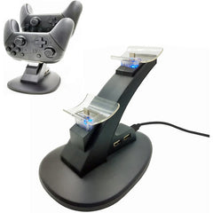 LED Light Indicator Dual USB Controller Charger Charging Dock Station Stand Cradle for Nintend Switch Pro Controller NS Gamepad