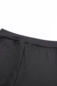 Black Grommet Lace Up Front Leggings