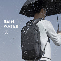 Backpack Ultra Thin Backpack Men's Expandable Large Capacity Business Multi-Function Computer Waterproof Backpack