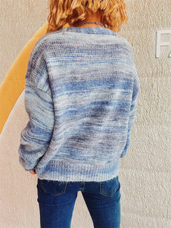 Button Up Long Sleeve Cardigan