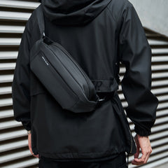 Chest bag men's small shoulder bag multifunctional trendy crossbody bag commuter mailman shoulder bag waist bag backpack