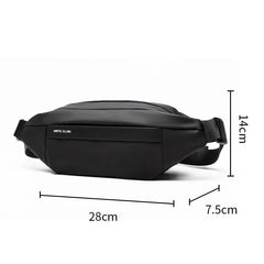 Chest bag men's small shoulder bag multifunctional trendy crossbody bag commuter mailman shoulder bag waist bag backpack