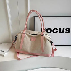Contrast Travel Bag