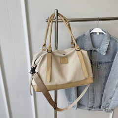 Contrast Travel Bag