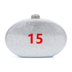 Crystal bag can be used for crossbody carrying, suitable for party and wedding gift bags