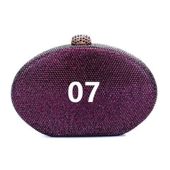Crystal bag can be used for crossbody carrying, suitable for party and wedding gift bags