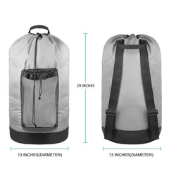 Dirty Pocket Double Shoulder Dirty Bag Dirty Bag Outdoor Backpack Convenient Double Shoulder Dirty Bag Laundry Bag
