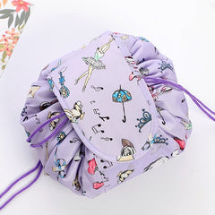 Do Not Miss Drop ship Women Drawstring Cosmetic Bag travel Organizer bag pouch Make Up Case Storage Makeup Bag Toiletry bag