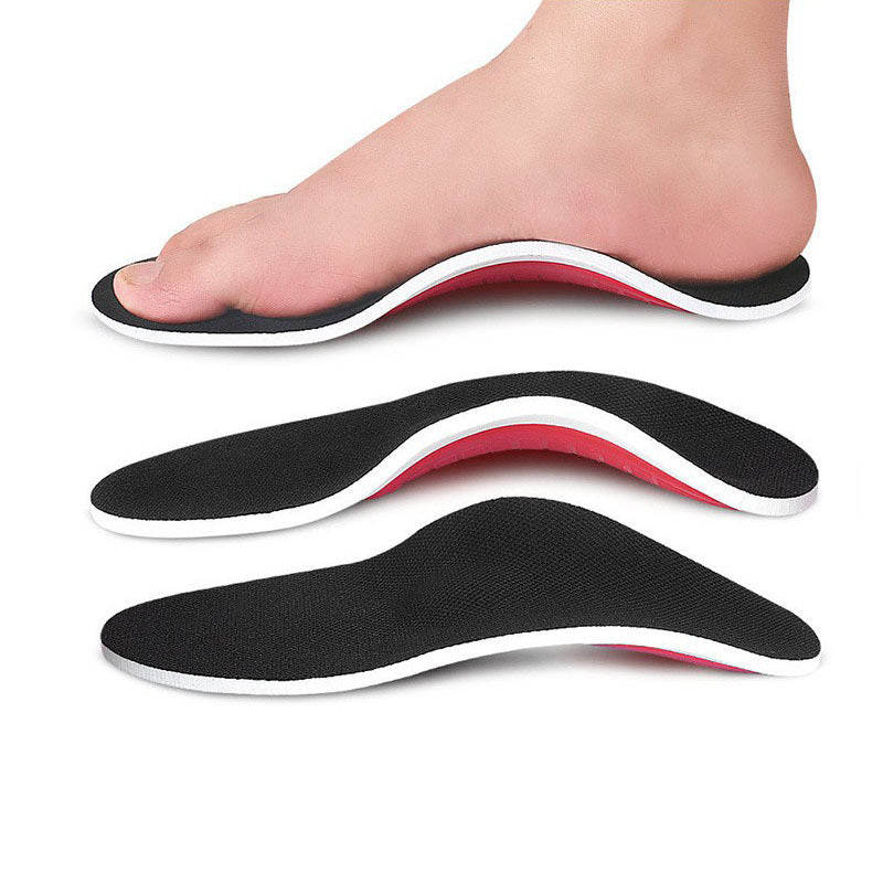 Flat foot correction insole, arch support pad, breathable correction XO type eversion, inversion, high elasticity EVA insole