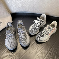 Letter Lace-Up Platform Athletic Shoes