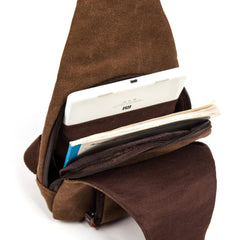 Men Canvas Messenger Bags Casual Travel Military Bag