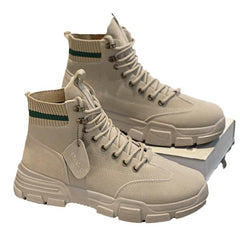 Men's autumn winter retro fashion high-top shoes Martin boots work boots motorcycle boots labor protection shoes